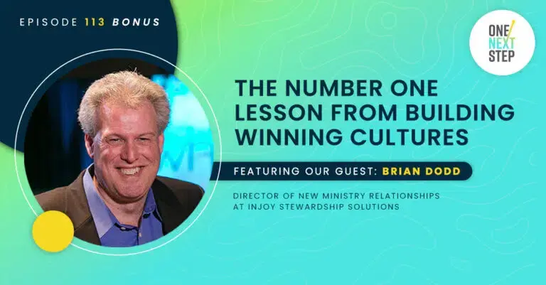 113 BONUS: The Number One Lesson from Building Winning Cultures