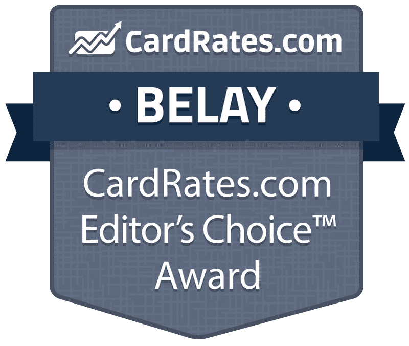 BELAY - CardRates Editor's Choice Award